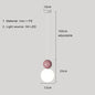 Nordic Pendant Light Modern LED Hanging Lamp Cream Style Indoor Lighting Room Decor Bedroom Living Room Bedside Light Fixture