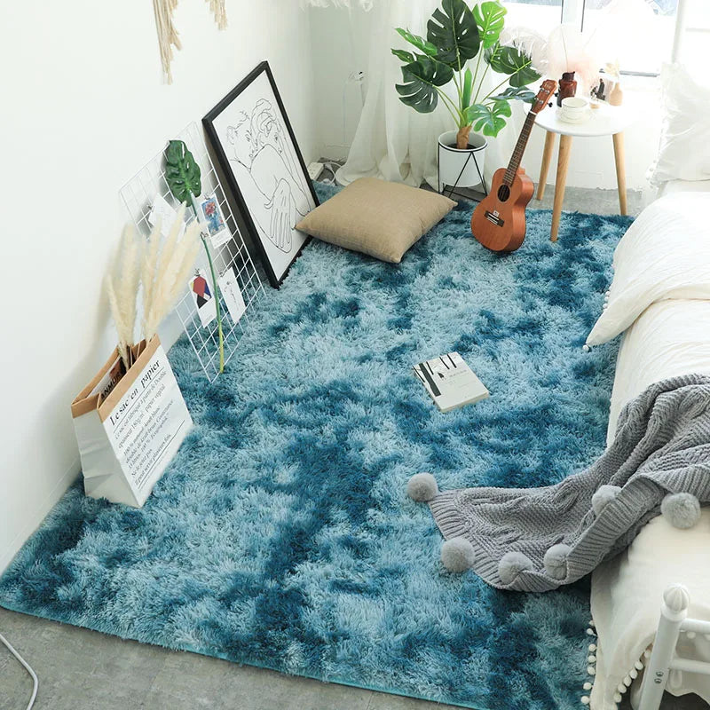 Pink Kids Carpet For Girls Bedroom Decoration Nordic large Living Room's Rugs Fluffy Hall Carpets Soft Plush Nursery Play Mats