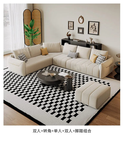 Corner Nordic Living Room Sofas Modern Floor Lounge White Outdoor Sofa Designer Love Seat Sectional Divano Trendy Furniture