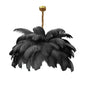 Feather Chandelier Ceiling Lamp LED Pendant Light Nordic Home Decor Lustre Modern Chandelier Pendant Light for Living Room