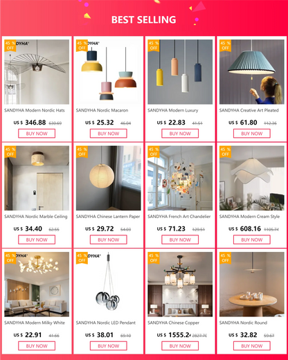 SANDYHA Nordic Children LED Ceiling Lamp Lantern Nursery Bedroom Kids Room Lustres Lampara Techo Para Quarto Home Decor Lighting