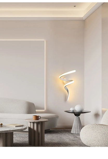 Modern Minimalist LED Wall Lamp Home Indoor Decor wall Sconce For Living Room Bedroom Bedside Lustres Backgroud Light Decoration