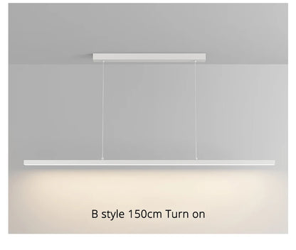 Modern Led Minimalist Long Pendant Lights For Home Villa Living Bedroom Dining Room Study Indoor Lighting Decoration Lamps
