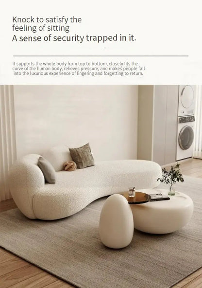 Lazy Luxury Living Room Sofas Modern Double Accent Lounge Sofas Designer Comfortable Divani Da Soggiorno Home Decoration