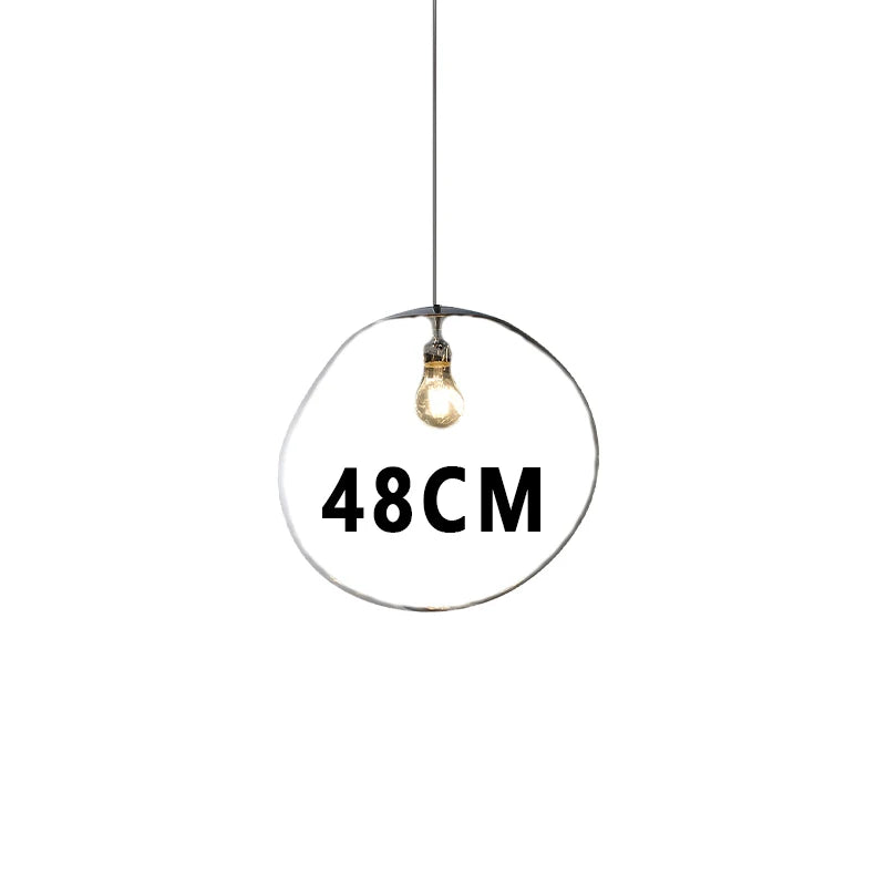 Nordic Lava Loft LED Pendant Light Modern Light PVC Lighting Living Room Indoor Decor Home Fixtures Kitchen Hanging Pendant Lamp