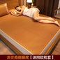 Cool mat summer rattan mat dual-use student dormitory single double foldable mattress summer natural pure rattan straw mat home