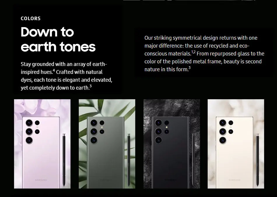 Samsung S23 Ultra 5G S918U1 Original 6.8" AMOLED ROM 256GB/512GB/1TB Snapdragon NFC  US Version Cell Phone S23U