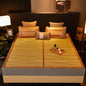 Double Fold Cool Mattress Summer Sleep Mat 100% Bamboo Mat Natural Comfortable High-quality Printed Mattress 1.8/2.0 Dormitory