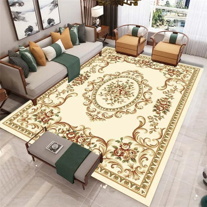 Classic  Carpets For Living Room  Area Rugs Home Decor Sofa Table Non-Slip Bedroom Floor Mats