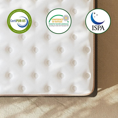 14 Inch Hybrid King Size Mattress in a Box, Mattress with Gel Memory Foam and Pocket Spring , Ergonomic Design & Edge Support