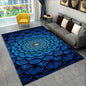 Bohemia Mandala Geometric Area Rug,Carpet Rug for Home Living Room Bedroom Sofa Doormat Kitchen Decor,Kid Non-slip Floor Mats