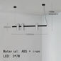 Cirkus scandinavian pendant light LED U-shaped tube chandelier Simple creative lamp Living Room Decoration restaurant lights