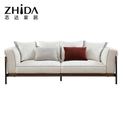 Custom Good Quality White Fabric Sectionals Sofas Living Room Furniture For Sale