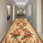 Luxury Long Corridor Carpet Non-slip Stairway Rug European Style Stairs Hallway Carpet Washable Runner Customizable Aisle Rug