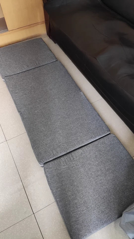 Memory Foam Folding Mattress Office Nap Bed Compact Tatami Yoga Mat Foldable Sponge Mattress Portable Single Bed for Easy