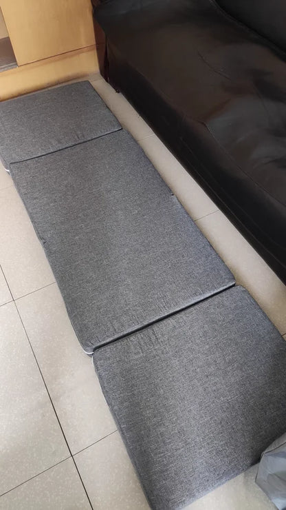 Memory Foam Folding Mattress Office Nap Bed Compact Tatami Yoga Mat Foldable Sponge Mattress Portable Single Bed for Easy