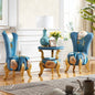 European-Style Leisure Chair Coffee Table Three-Piece Living Room Sofa Couch Balcony Table and Chair Living Room