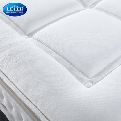 Luxury Hybrid Soft High Density Foam  Pocket Spring Queen Size Bed Mattress in a Box
