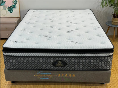 Import Luxury Hotel Queen king Size Custom Mattress 35cm Compress Memory Foam the Best Pocket Spring Mattress From Supplier
