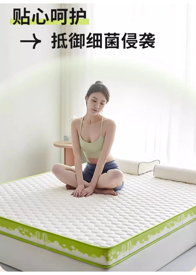 Thai latex filling Mattress Floor mat Foldable Slow rebound Tatami Cushion Cover Bedspreads 5/8cm thickness King Twin Queen Size