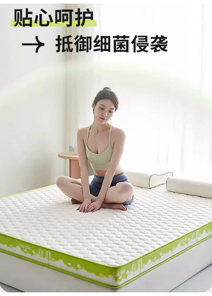 Thai latex filling Mattress Floor mat Foldable Slow rebound Tatami Cushion Cover Bedspreads 5/8cm thickness King Twin Queen Size