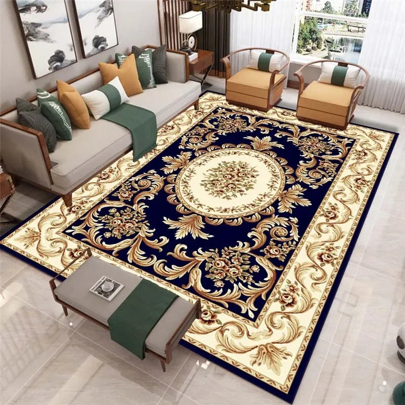 Classic  Carpets For Living Room  Area Rugs Home Decor Sofa Table Non-Slip Bedroom Floor Mats