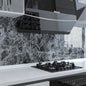 80cm Width Oil Proof Wall Stickers Waterproof Foil Wallpaper Marble Self Adhesive Mould Proof Sticker for Kitchen Bathroom Decor