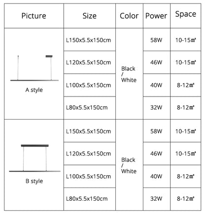 Modern Led Minimalist Long Pendant Lights For Home Villa Living Bedroom Dining Room Study Indoor Lighting Decoration Lamps