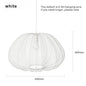 Bolia Balloon Fabric Ceiling Lamps Silk White Ivory Lantern Chandelier Pendant Living Room Bedroom Restaurant Home Decorations