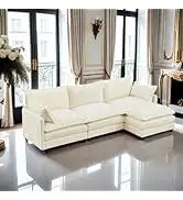 Cars Sofa for Living Room Set 3 Piece Modern Decor Loveseat Set with Arms and Nailhead,Includes Couch and A