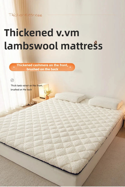 Comfortable Armchair Bed with Tatami Mattress Inflatable Sleeping Mat Single Futon Bed Home or Use