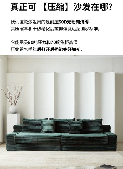 Designer Living Room Couch Bed Fabric Modern Foldable 2025 Boneless Sofa Puffs Vacuum Sleeper Woonkamerbanken Furniture Home