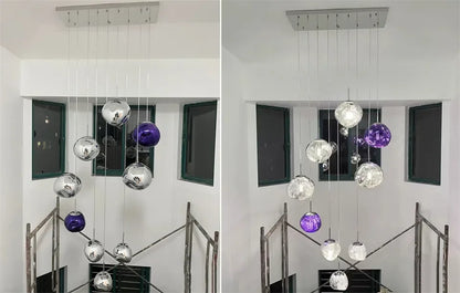 Nordic Lava Loft LED Pendant Light Modern Light PVC Lighting Living Room Indoor Decor Home Fixtures Kitchen Hanging Pendant Lamp