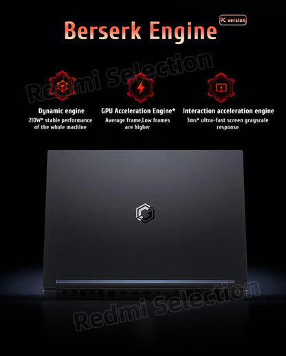 Xiaomi Redmi G Pro Gaming laptop 2024 Core i9-14900HX/i7-14650HX RTX 4060 RAM 16GB/32GB DDR5 1TB SSD 16-inch 240Hz Screen PC