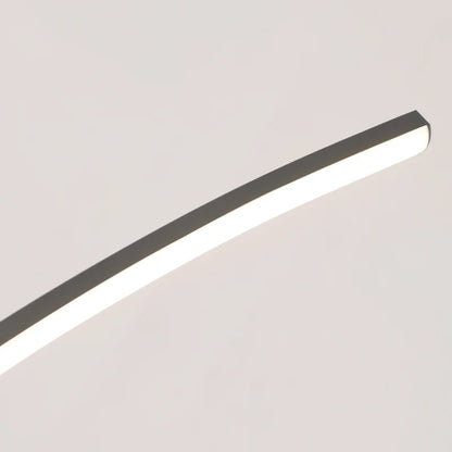 Modern LED Pendant Light Dimmable Hanging Lamp for Dining Room Kitchen Minimalist Arc Design Restaurant Energy Saving, Easy Inst
