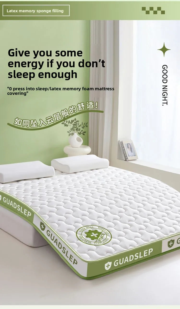 Mattress for home use, bedroom, latex sponge, soft mattress, dormitory, student, single mattress