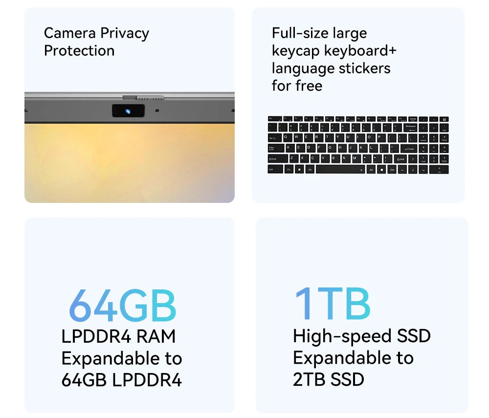 16 Inch Laptop with Intel Core i5 1240P 2.5K IPS Display Windows 11 Notebook Portable Adreamer Laptop 16GB RAM 1TB ROM SSD