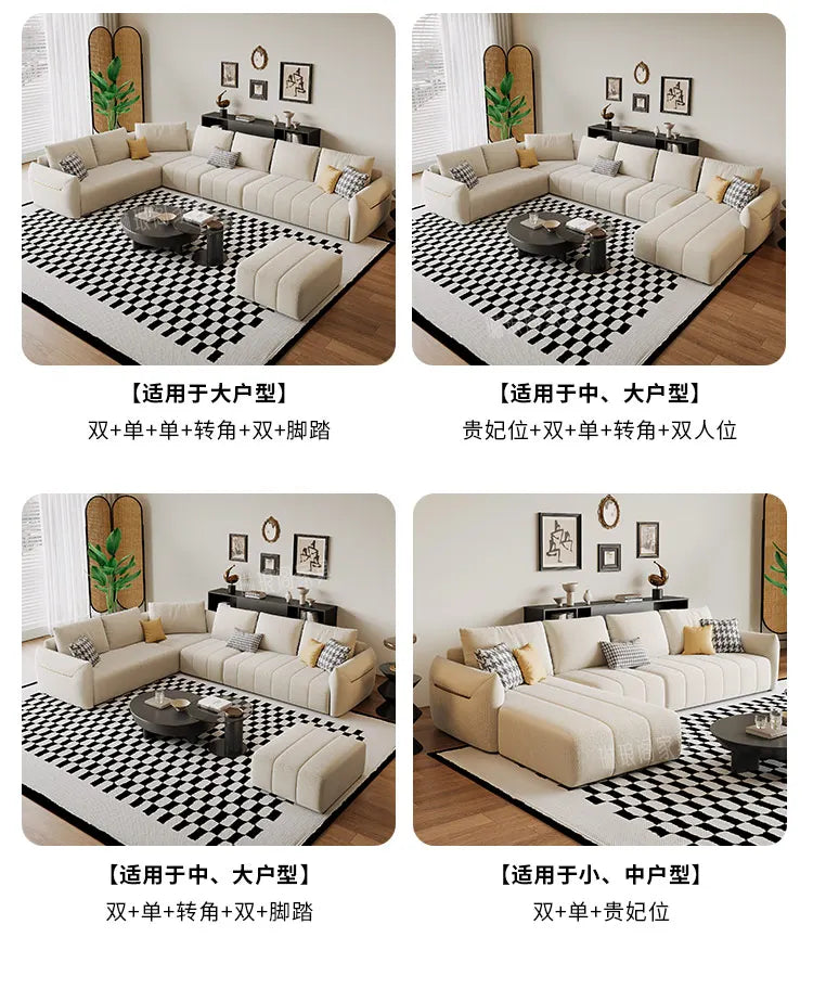Corner Nordic Living Room Sofas Modern Floor Lounge White Outdoor Sofa Designer Love Seat Sectional Divano Trendy Furniture