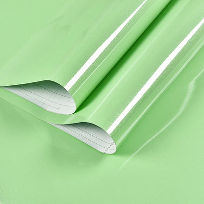 80cm Solid Color Decorative Film PVC Self Adhesive Wall Paper Furniture Renovation Stickers Kitchen Cabinet Waterproof Wallpaper