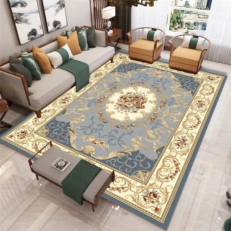 Classic  Carpets For Living Room  Area Rugs Home Decor Sofa Table Non-Slip Bedroom Floor Mats