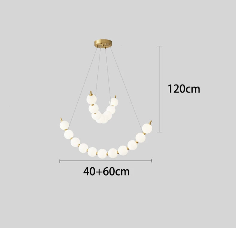 Modern home decor led lights pendant light lamps forstaircase Chandeliers for living room hanging light indoor lighting