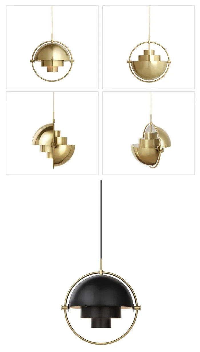 Modern Creative Pendant Light Gubi Chandelier for Restaurant Living Room Loft Iron Hanging Lamp Home Decor LED Lighting Fixtures