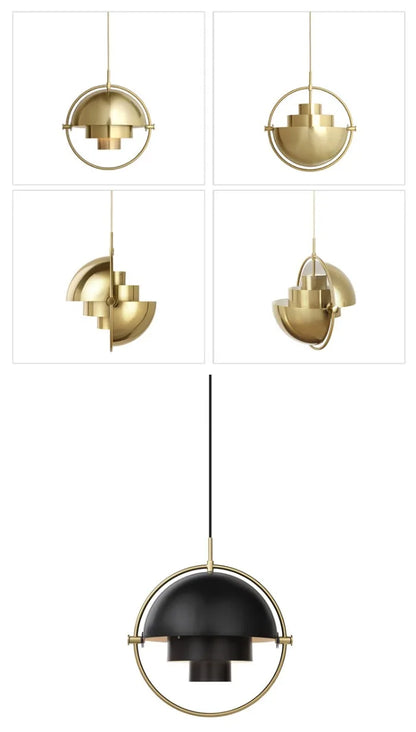Modern Creative Pendant Light Gubi Chandelier for Restaurant Living Room Loft Iron Hanging Lamp Home Decor LED Lighting Fixtures