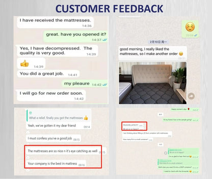 Best Orthopedic Gel Memory Foam Latex Mattress Comfortable Sleep for King Queen Sizes Waterproof Fabric Bedroom Hospital Villa