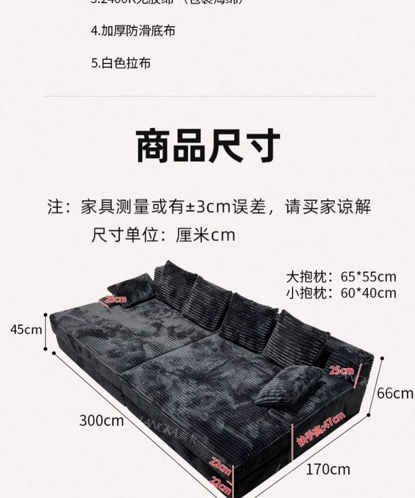Bed Luxury European Sofa Armrest Adults Villa Floor Vacuum Compressed Couch Living Room Recliner Divano Sottovuoto Furniture