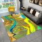 3D Colour Gold Nordic Marble Splendid Area Rug,Carpet for Home Living Room Bedroom Sofa Doormat Kitchen Decor,Non-slip Floor Mat