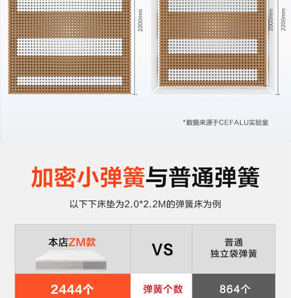 High Quality Folding Mattresses Hard Double Firm King Bedroom Mattresses Queen Spring Colchones Matrimoniales Salon Furniture