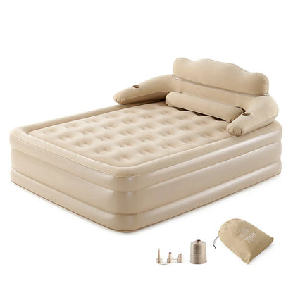 Lohascamping double Self-inflating Mattress Thick 40cm Compact Folding Camping Mattress Sleeping Bed Pad  Air bed Mat floor
