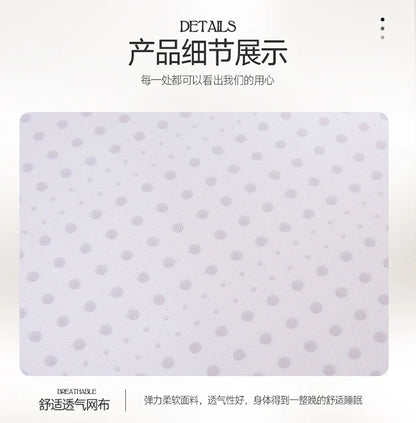 Thailand natural 100% latex mattress with cover natural rubber pure mattress 1.8m bed 2.0m thickened home dormitory cushion mats