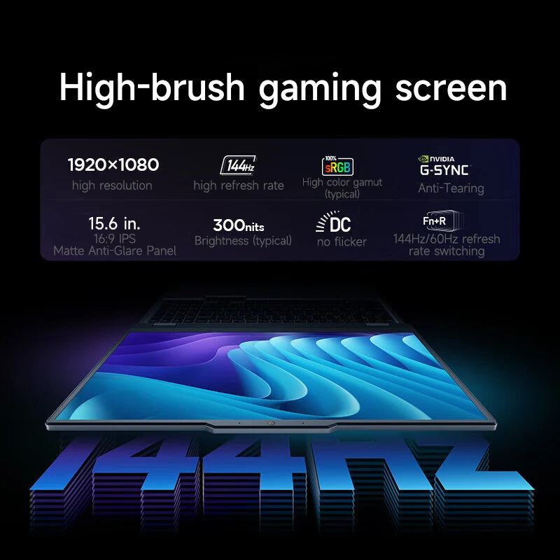 Lenovo Gaming Loptop LEGION GeekPro G5000 15.6“144Hz Intel I7-13650HX 16/32G DDR5 512G/1TB/2TB Pcie 4.0 SSD RTX4060 Notebook PC